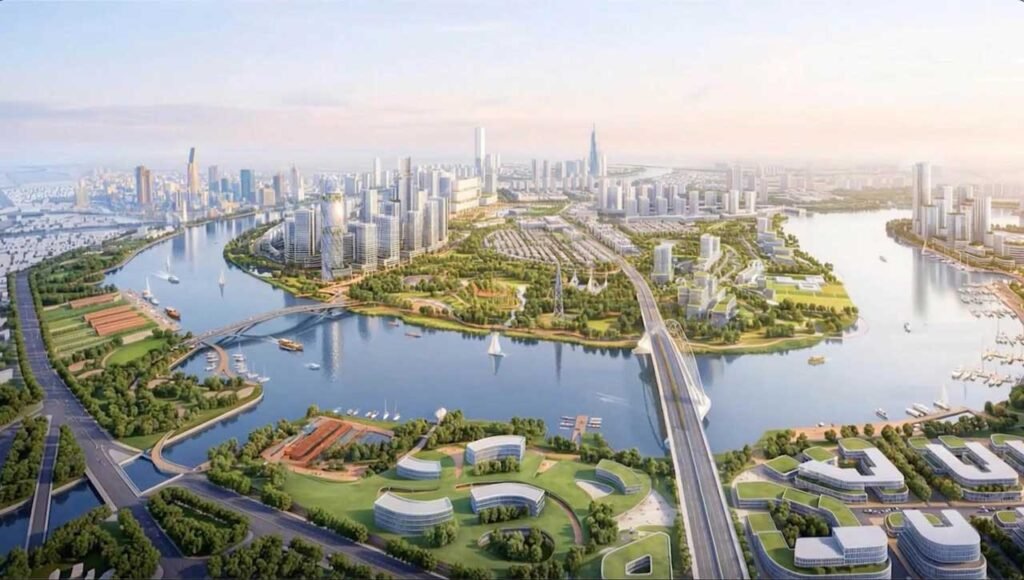 Phối cảnh dự án Sun Thủ Thiêm