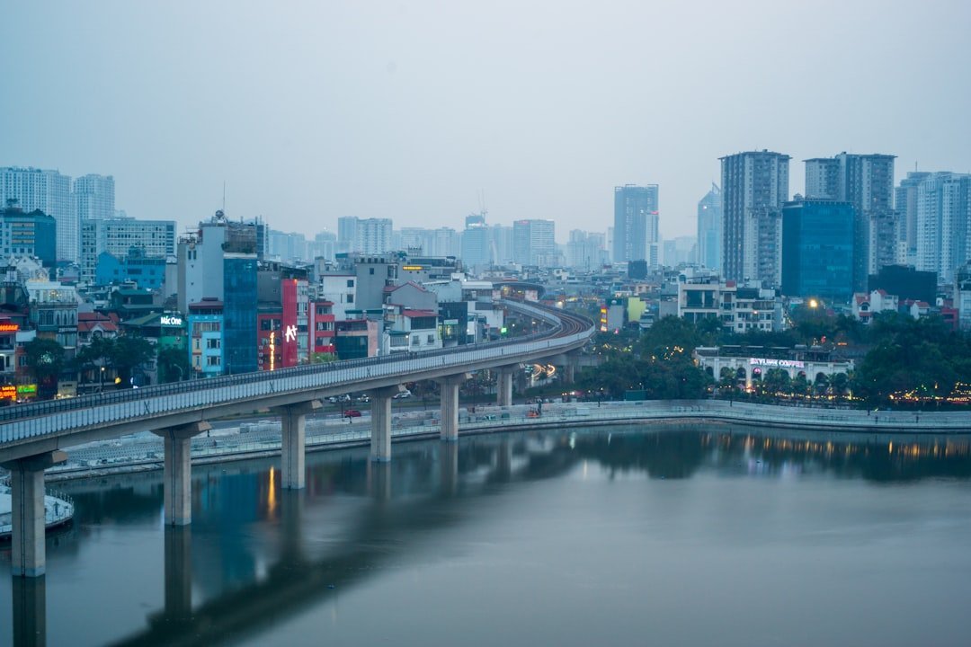 Sun Thủ Thiêm — Thu Thiem new urban area skyline river